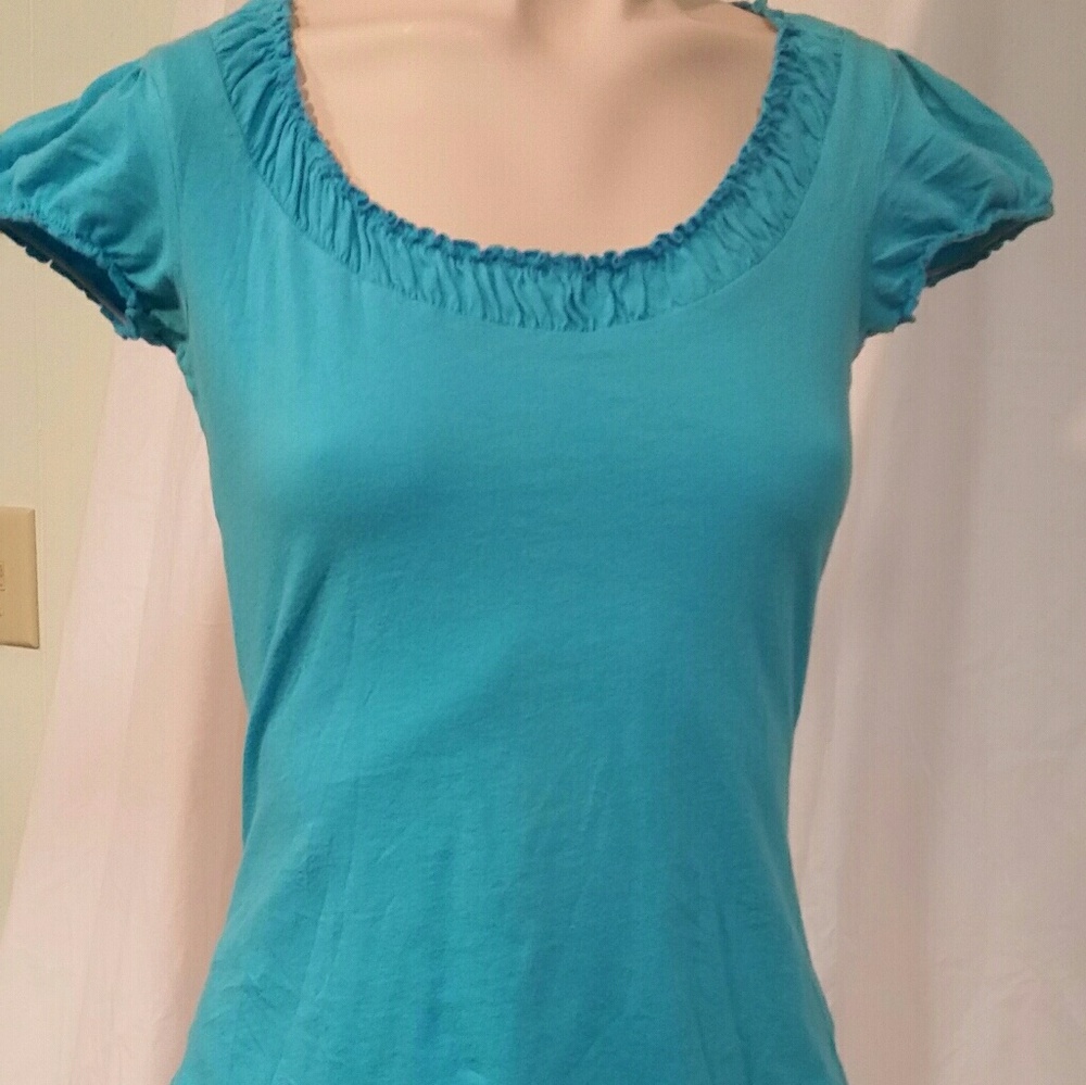No boundaries teal top